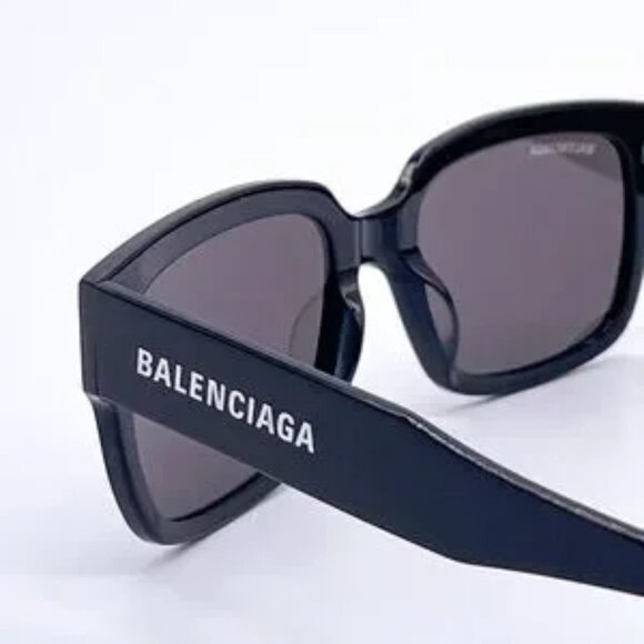 NEW BALENCIAGA SUNGLASSES BB0049S BLACK display picture 1